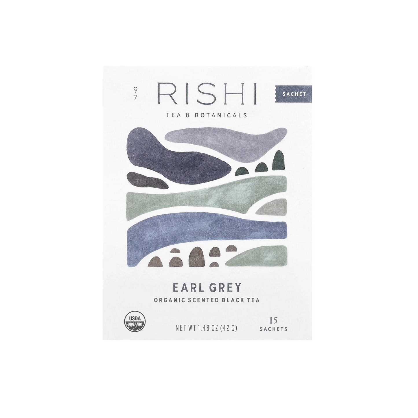 #6490 有機伯爵紅茶 Rishi Organic Tea Earl Grey(RISHI) 42g, 6/cs