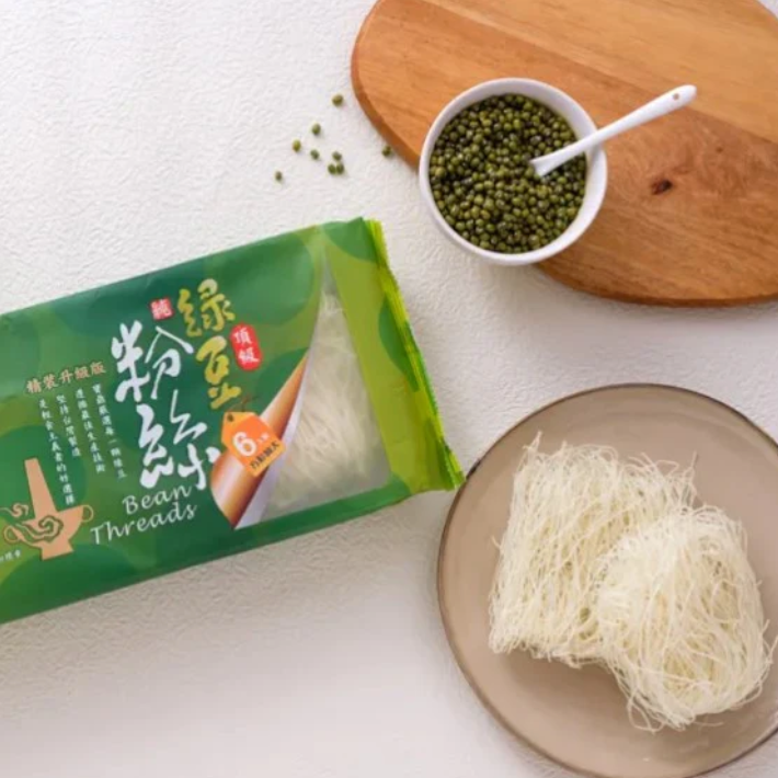 #6322 寶鼎百分百頂級純綠豆粉絲 BaoDing Premium Pure Mung Bean Cellophane Noodle (中農) 180g, 30/cs