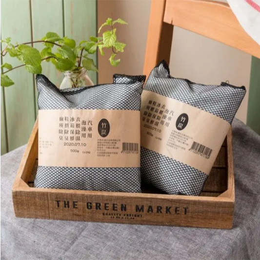 #1658 竹炭包 Bamboo Charcoal Bag (里仁) 500 g, 24/cs