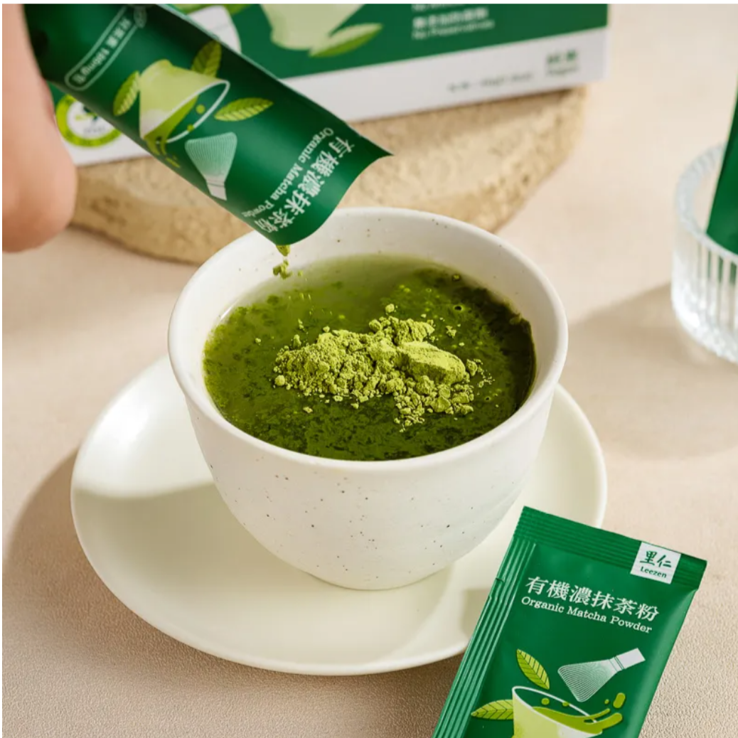 #6496	有機濃抹茶粉 Organic Matcha Powder (里仁) 45g, 24/cs