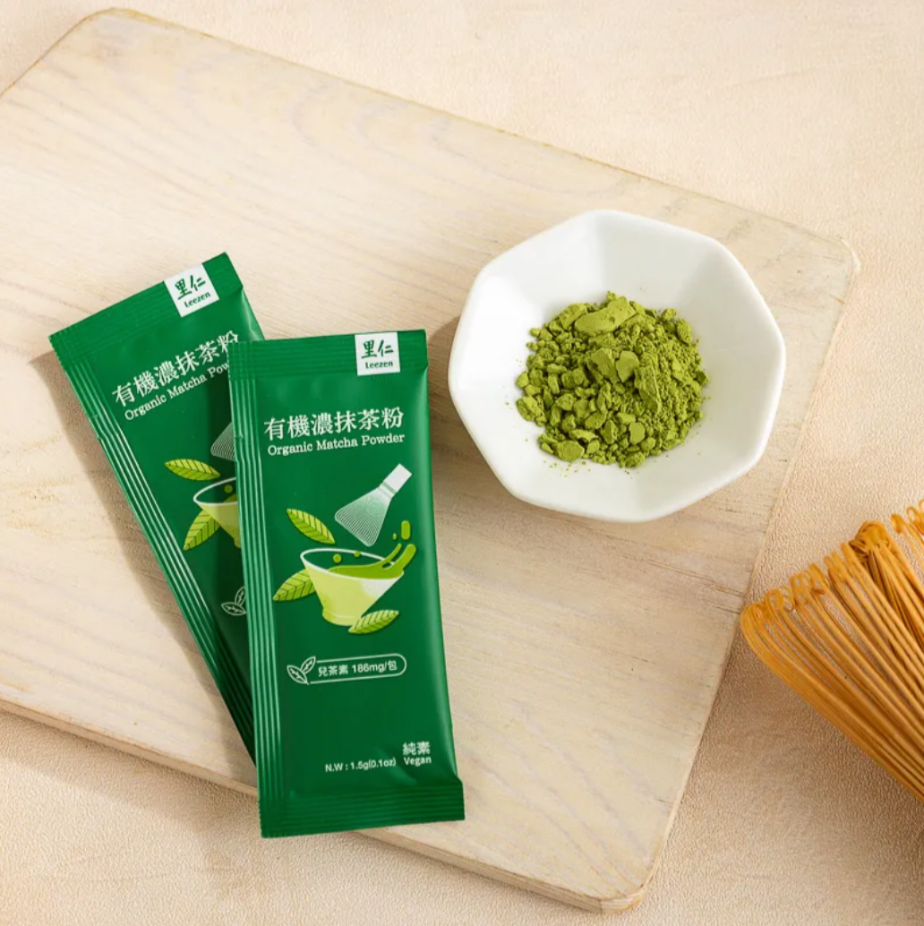 #6496	有機濃抹茶粉 Organic Matcha Powder (里仁) 45g, 24/cs
