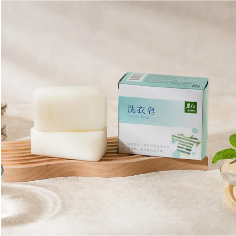 #2072 天然洗衣皂 Natural Laundry Bar (里仁) 3*200g, 12/cs