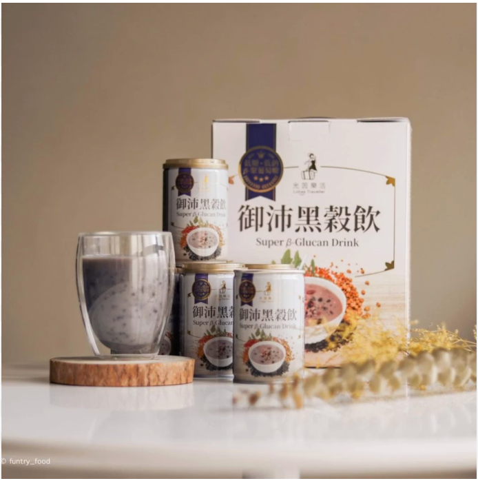 #6201 御沛黑穀飲 Super β-glucan Drink (光茵) 280g, 24/cs