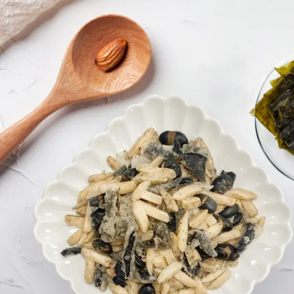 #6338 杏仁海苔天婦羅 Crispy Seaweed with Almond Flakes (豆之家) 500g, 12/cs