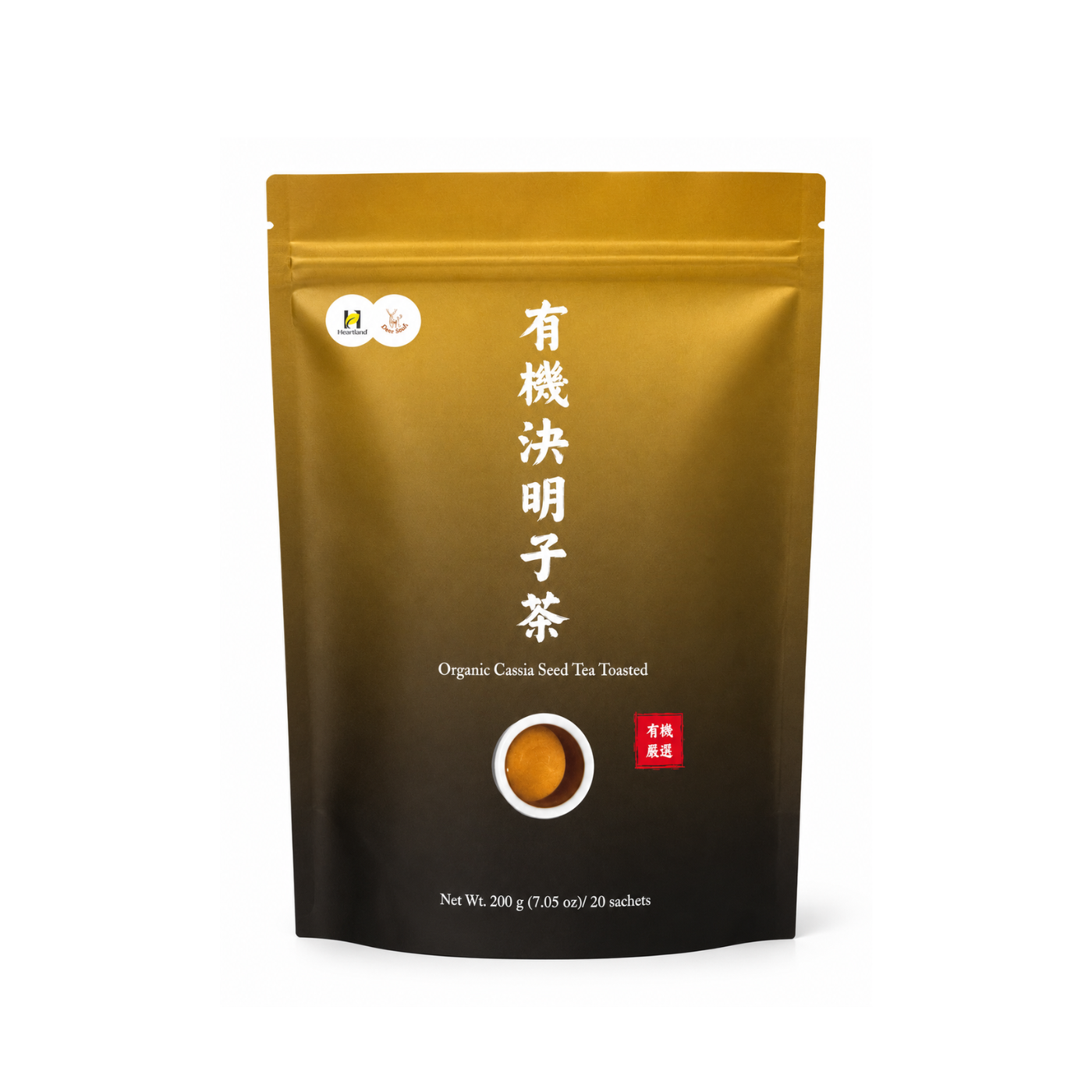 #6665 有機決明子茶 Org. Jue Ming Zi Tea (deer soul) 200g [10g*20pcs],