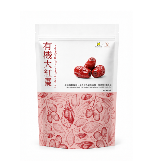 #6662 有機大紅棗 Org. Lagre Jujubes (deer soul) 300g,
