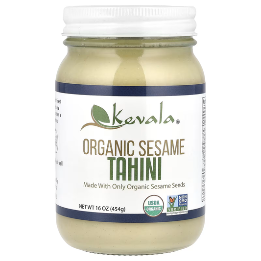 #3147 有機芝麻醬 Organic Tahini (Kevala) 16 oz, 6/cs