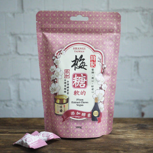 #6017 梅糖 軟 Plum Extract Chews (祥記) 100 g