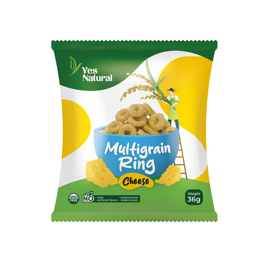#6487	穀物圈圈-起司口味 Multigrain Ring [Cheese] (悅意) 1440g, 40/cs