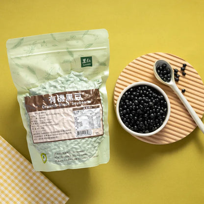 #3872 有機青仁黑豆 Organic Black Soybeans (里仁) 500 g