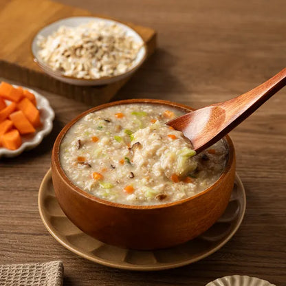 #6393 燕麥鮮蔬粥 Vegetable Congee with Oat 30 g × 10 (里仁), 12/cs
