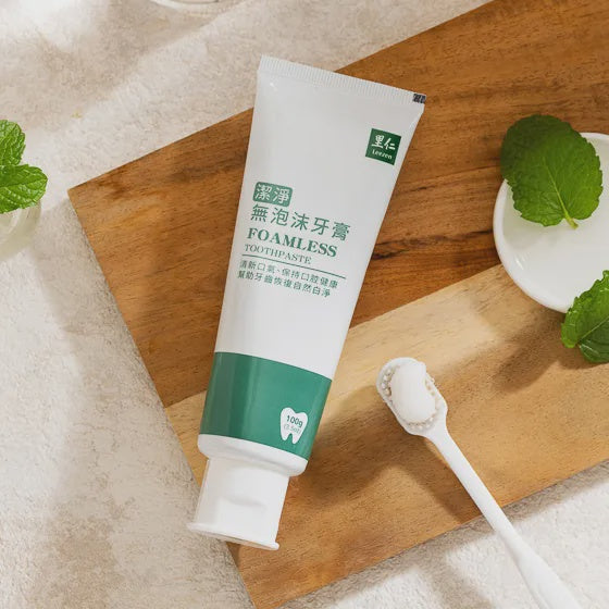 #6312 潔淨無泡沫牙膏 Foamless Toothpaste (里仁) 100g, 96/cs