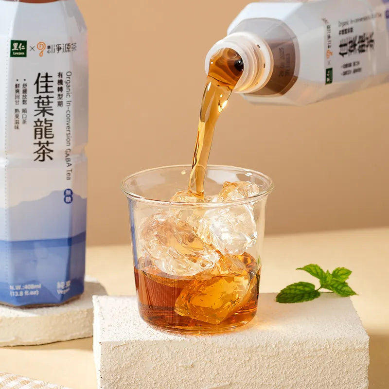 #6401 有機轉型期佳葉龍茶 In-Conversion Organic GABA Tea (里仁) 408 ml