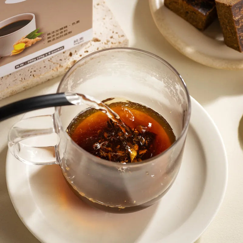 #6592 老薑黑糖磚 Brown Sugar Ginger Cubes (里仁) 280 g (35 g × 8 pcs)