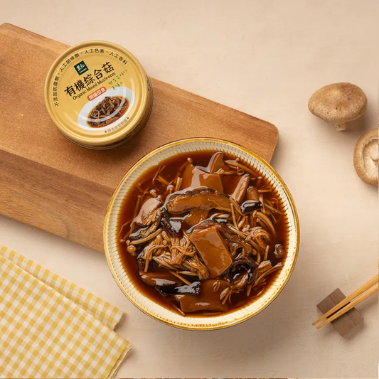 #6493	有機綜合菇 Organic Mixed Mushroom (里仁) 150g, 48/cs