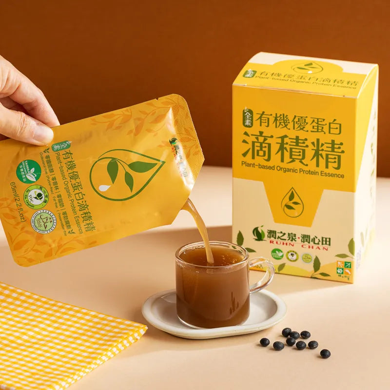 #6602 有機優蛋白滴積精 Plant-Based Organic Protein Essence (里仁) 650 ml (65 ml × 10 pk)