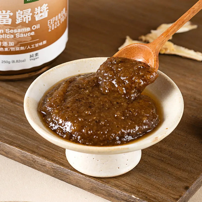 #4876 麻油當歸醬 Sesame Oil & Angelica Sauce (里仁) 250 g, 12/cs