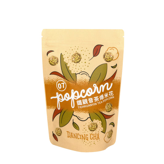 #5428 鐵觀音爆米花 Tiehkuanyin Tea popcorn (舞間茶心) 60g, 100/cs