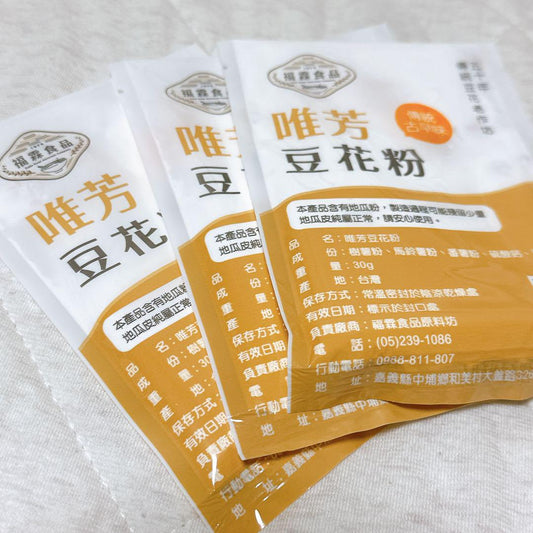 #6381	唯芳豆花粉 Soybean Pudding Powder (福霖) 90g, 64/cs