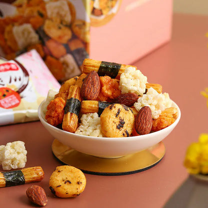 #6481 翠菓子元氣寶鑽綜合米果 Mixed Rice Crackers (豆之家) 45g, 36/cs
