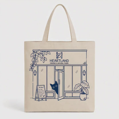 GWP 黑貓店長帆布袋 Black Kitty Shopkeeper Tote Bag－Not For Sale