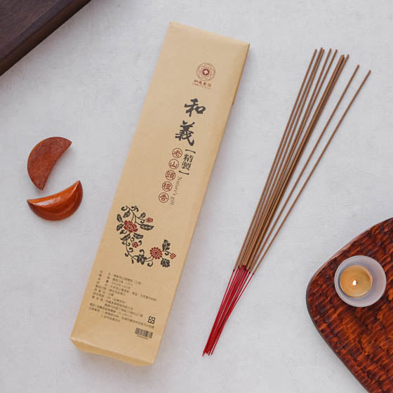 #5813 精製老山頭檀香-1尺3立香[和義香業] Incense Sandle Wood (里仁) 300g, 20/cs