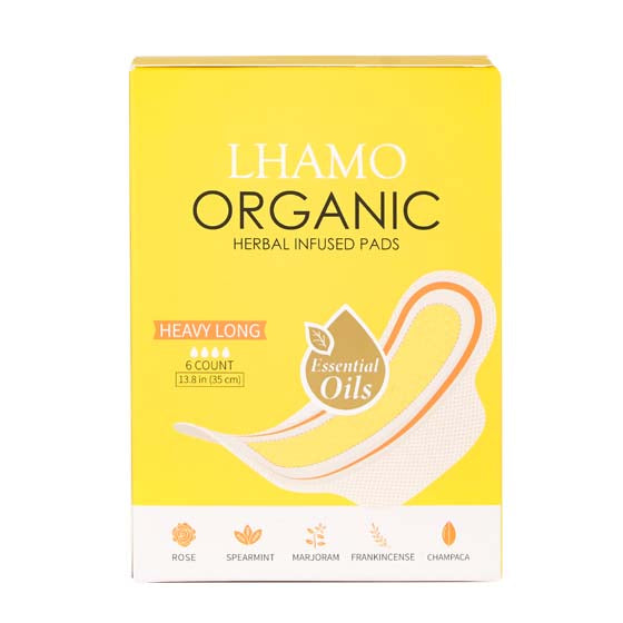 #5390 Lhamo有機夜用加長衛生棉 Lhamo Organic Organic Heavy Long