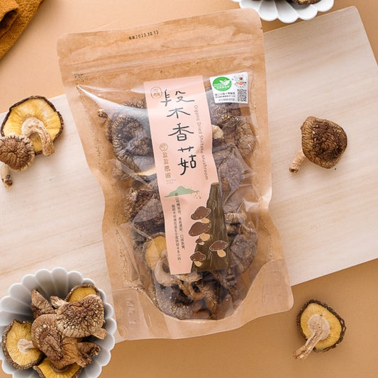 #5682 有機段木香菇[中菇]  Organic Dried Shiitake (里仁) 100g, 24/cs