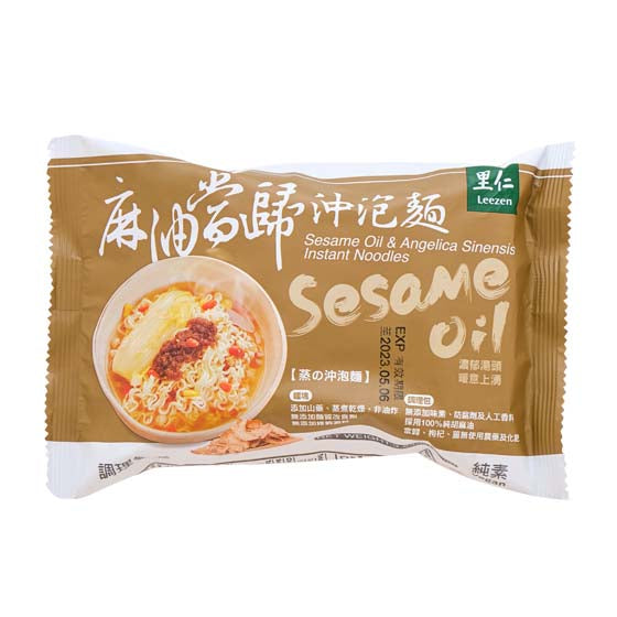 #3625 麻油當歸沖泡麵 Sesame Oil Angelica & Sinensis (里仁) 80 g, 30/cs