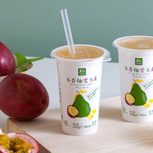 #5913 百香柚愛玉凍 Passion Fruit Pomelo Aiyu Jelly (里仁) 220g, 24/cs