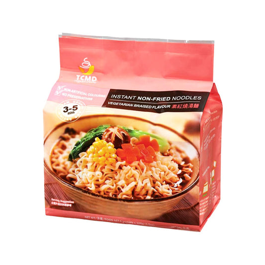 #5876 TCMD 素紅燒湯麵 VEGETARIAN BRAISED FLAVOUR NOODLES (承昌) 100g, 12/cs