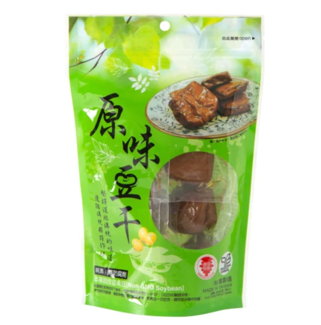 #5473 原味豆干 -7入[得意中華] Original Dried Bean Curd (里仁) 200g,  30/cs