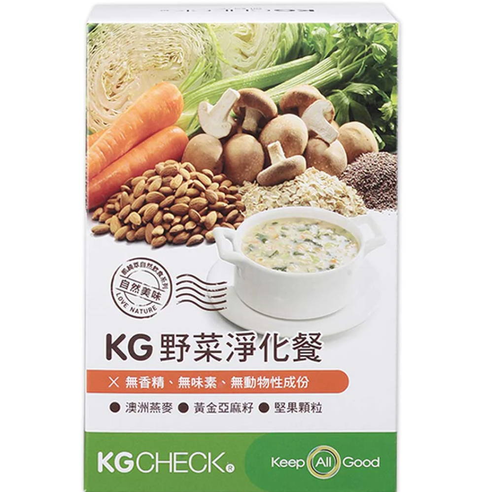 #5213 KG野菜淨化餐[6入]  Vegetable Natural Meal (聯華) 180 g, 24/cs