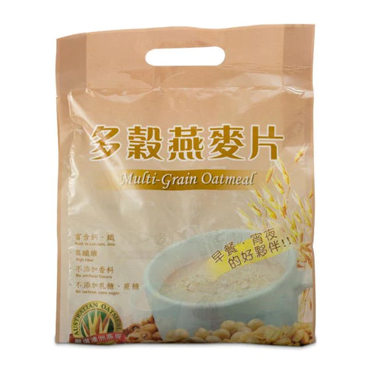 #3781 多榖燕麥片 Multi-Grain Oatmeal (里仁) 35g x 15pack, 12/cs