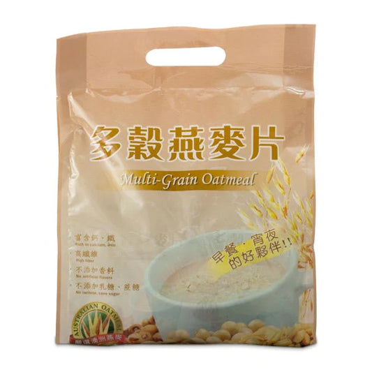 #3781 多榖燕麥片 Multi-Grain Oatmeal (里仁) 35g x 15pack, 12/cs