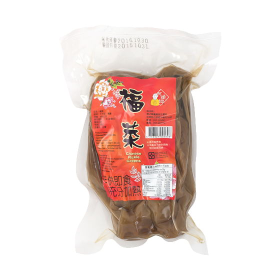 #4277 福菜[美之味] Chinese Pickle Greens (里仁) 500 g, 24/cs