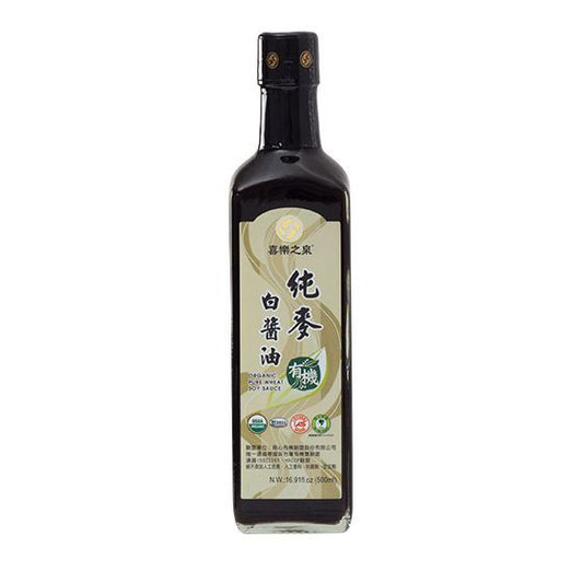 #2223 有機純麥白醬油 Org Pure Wheat Soy Sauce 500 ml, 12/cs