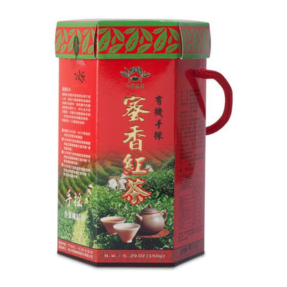 #3529 有機手採蜜香紅茶 Honey-Scented Organic Black Tea (里仁) 150g, 24/cs