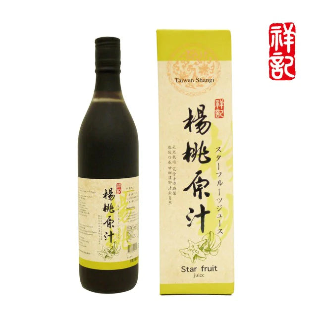 #4904 祥記楊桃汁 Shangi Starfruit Juice (喜願小麥) 600 ml, 12/cs