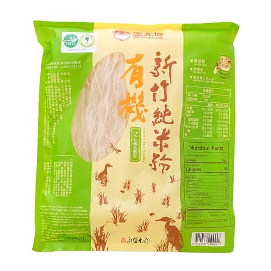 #6029 有機新竹純米粉 Organic Hsinchu Pure Rice Noodles (里仁) 200g, 30/cs