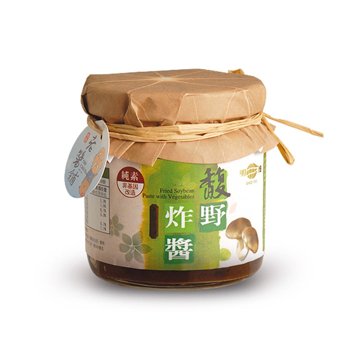 #5886 馥野炸醬 Fried Soybean Paste with Mushroom (明德) 160g, 72/cs