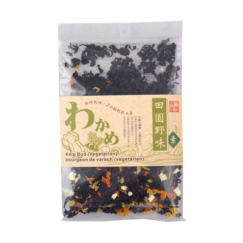 #2433 田園野味海帶芽 Kelp Bud -Vegetarian (禾一發) 63 g, 25/cs
