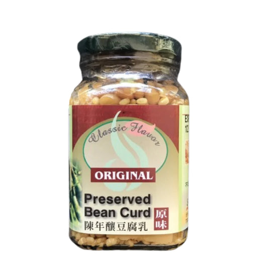 #5182 陳年釀豆腐乳-原味 Preserved bean curd - original (禾一發) 330 g, 12/cs