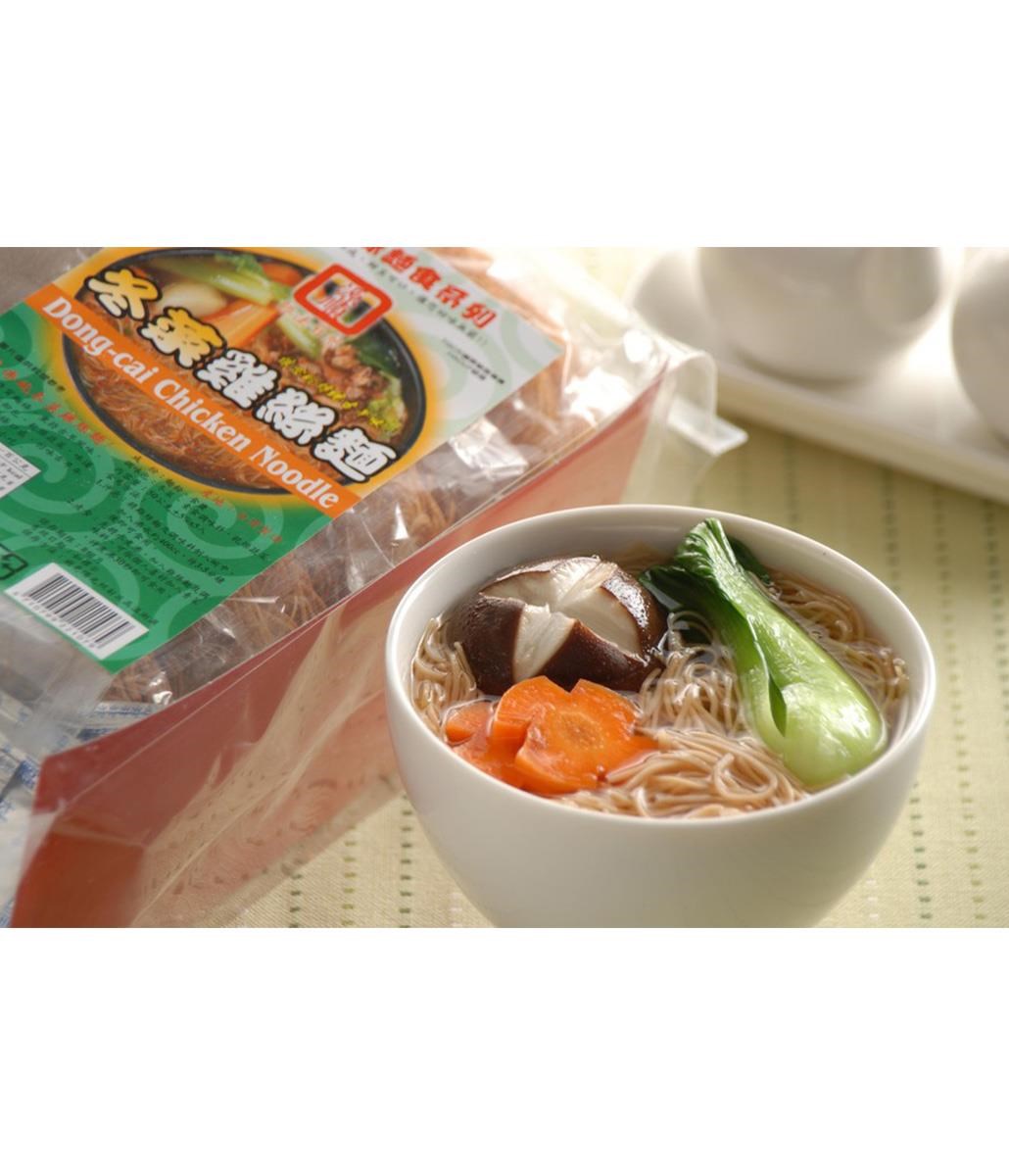 #3353 冬菜雞絲麵-全素 Dong-Cai Thin Noodles (源順) 50g/包*5包/袋, 24/cs