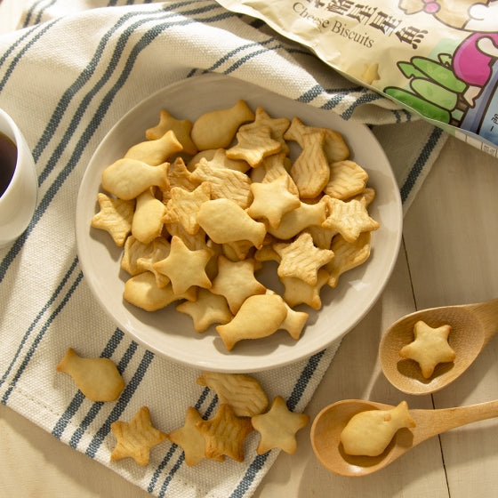 #4581 乳酪星星魚 Cheese Biscuits (里仁) 140g
