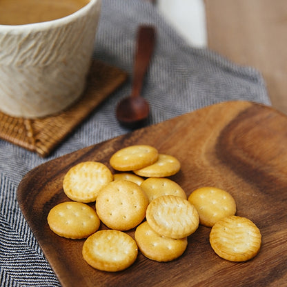 #4398 吉福小餅[原味] Cheerful Cracker -Original (里仁) 115g, 12/cs
