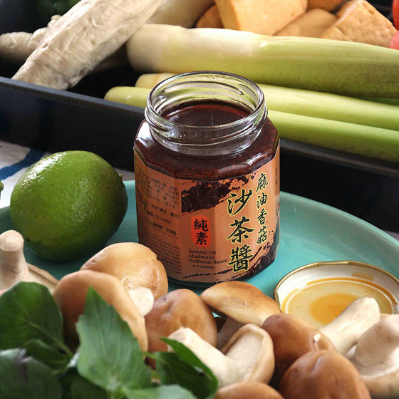 #5222 麻油香菇沙茶醬 Sesame Oil Mushroom Barbecue Sauce (里仁) 260 g, 12/cs