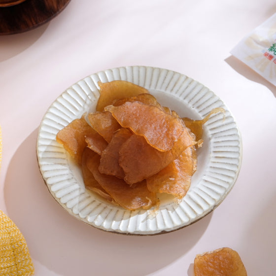 #5224 寒天魯香蒟蒻干 Dried braised konjac (里仁) 100 g, 24/cs