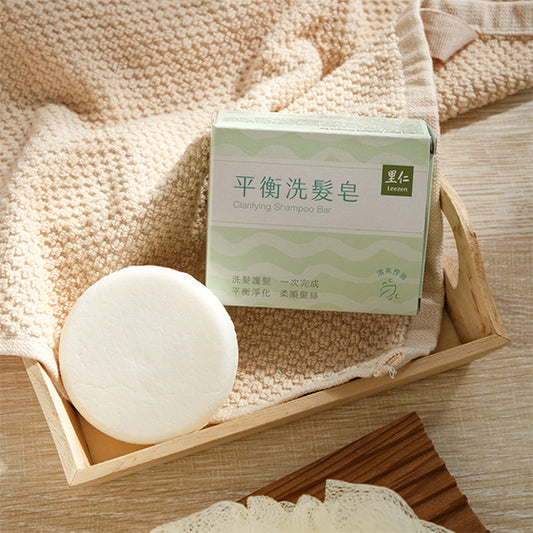 #5218 平衡洗髮皂 Clarifying Shampoo Bar (里仁) 80 g, 100/cs