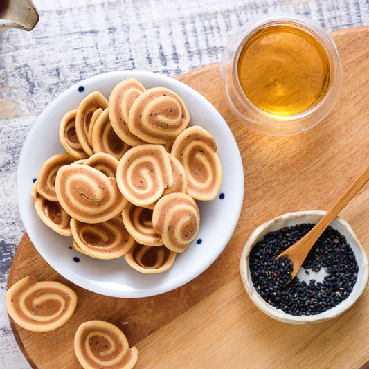 #4399 傘餅 Umbrella Cookies (里仁) 114 g, 10/cs